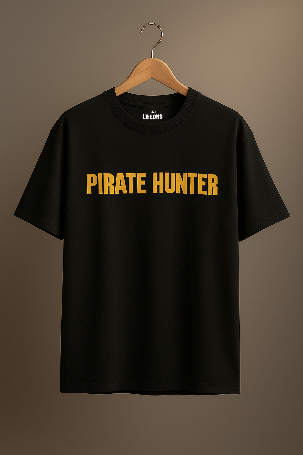 Pirate Hunter Oversized Black Tee – Zoro Edition