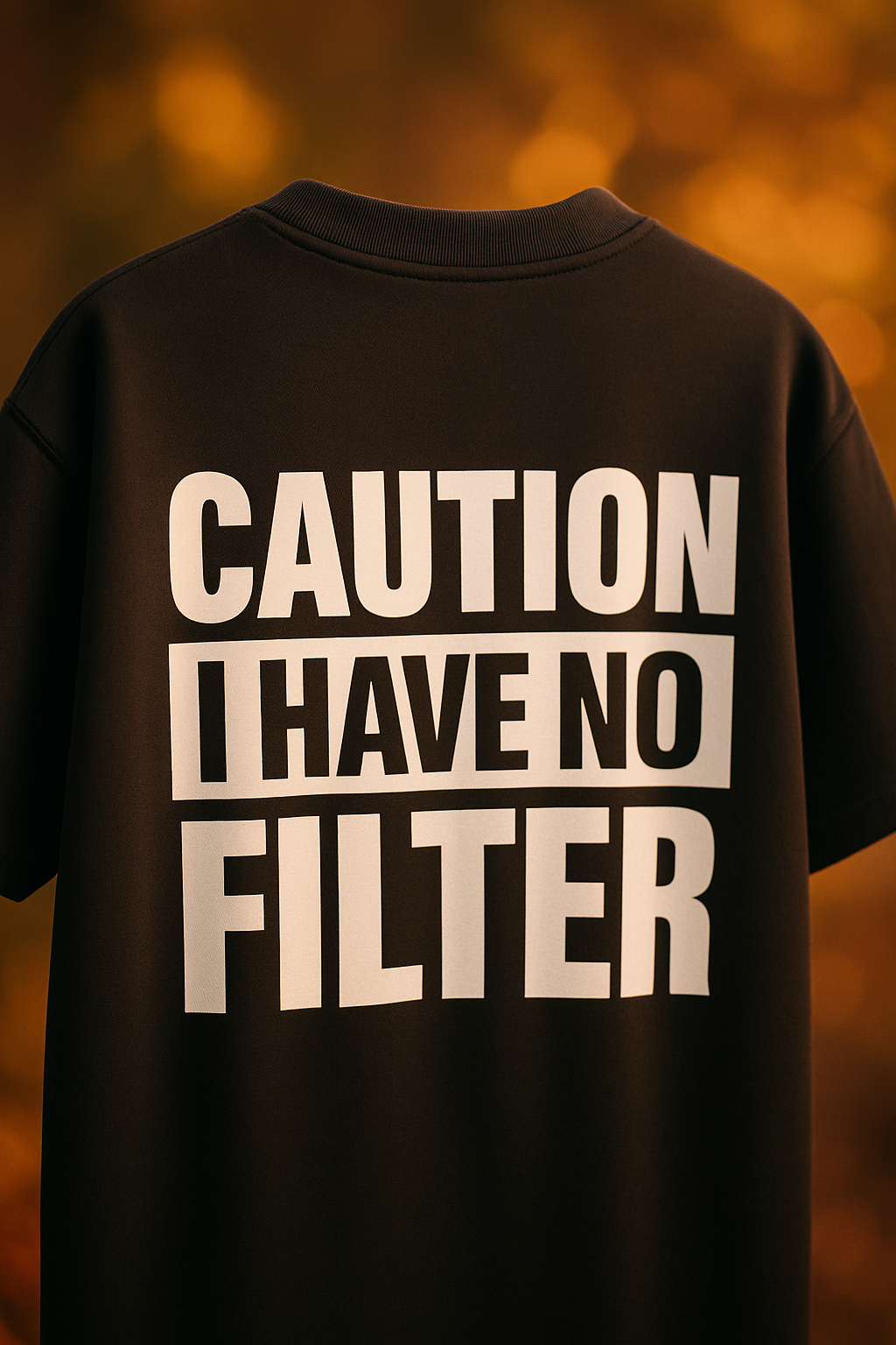 IDGAF-ISH Graphic Tee — Oversized Streetwear (Black)